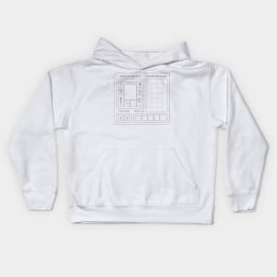 Adventure Game Inventory Kids Hoodie